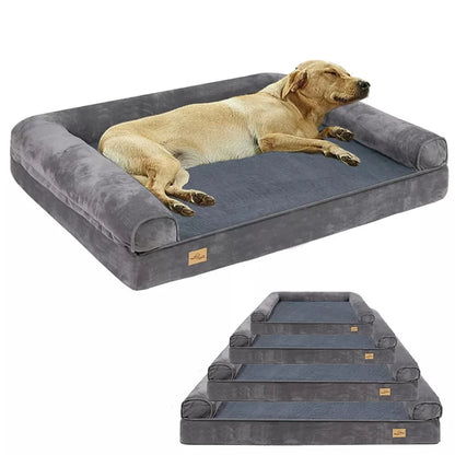 XXXL Large Calming Dog Bed Orthopedic Memory Foam Waterproof Removable Cover