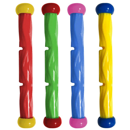 4Pcs Pool Games Sinking  Multicolor Underwater Diving