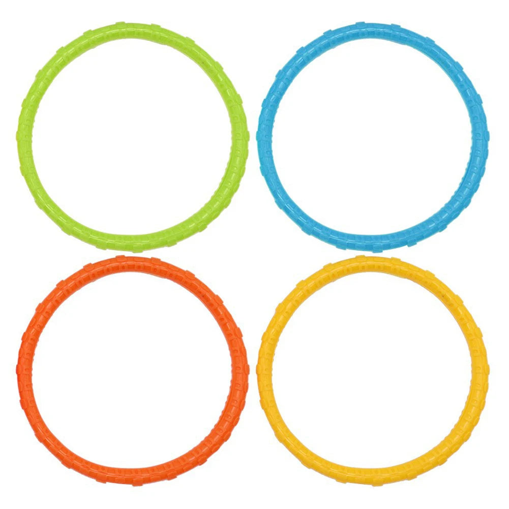 4Pcs Pool Games Sinking  Multicolor Underwater Diving