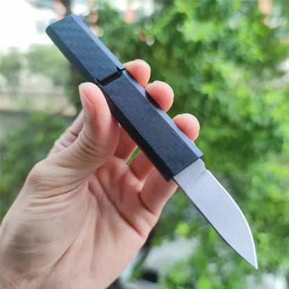Mini Pocket Knife, Camping Portable Tool  Fixed Blade Tactical  Hiking