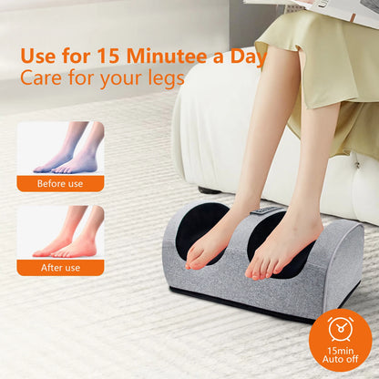 Foot massage machine leg massager electric heating Christmas gifts, Valentine's Day gifts,