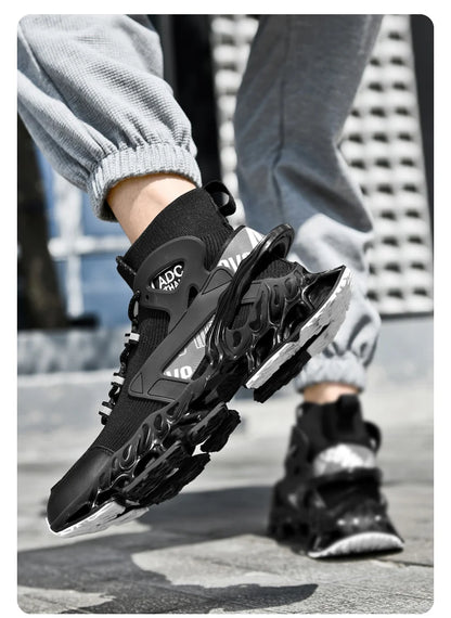 Men's Breathable Walking Tennis Running Shoes Blade Fashion Sneakers