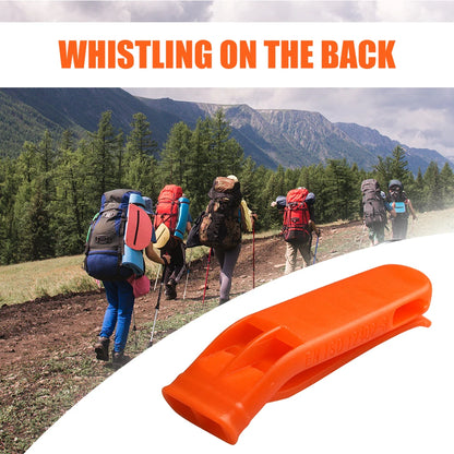 1~10pcs Outdoor Camping Hiking Survival Rescue Emergency Loud Whistle