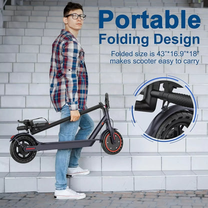 Electric Scooter 350W 25KM/H APP Smart Control  8.5inch tire Folding Electric Scooter 20KM Max Range for Adult