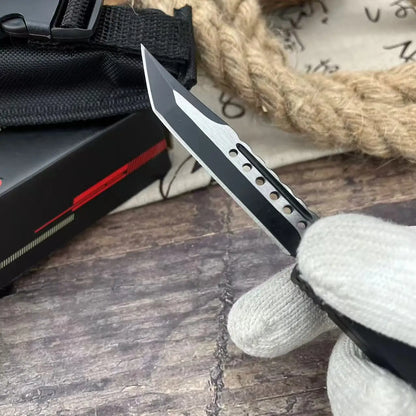 Hunting Pocket Knife 440C Blade Zinc Alloy Handle Utility Outdoor Knives