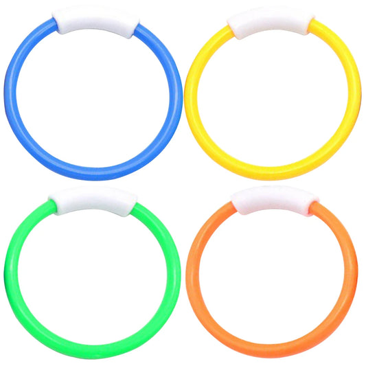 4Pcs Pool Games Sinking  Multicolor Underwater Diving