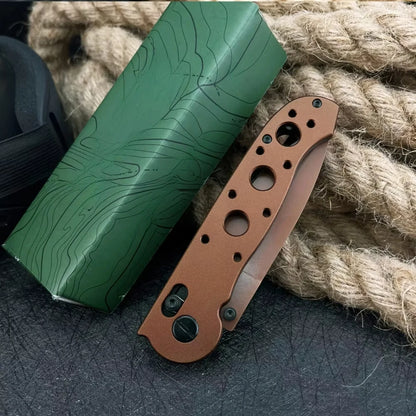 Daily Carry Pocket Knife D2 Steel Blade Nylon Fiber Handle Outdoor Camping Survival Tactics EDC Hunting Knife Men's Gift
