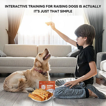 Dog Snacks Dried Chicken Breast Fresh Flavorful Thin Crispy Dog Training