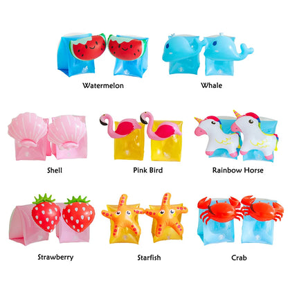 Children Swimming Tube Arm Bands Inflatable for Water Learning Sports