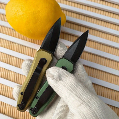 Outdoor Pocket Mini KnifeSteel Blade Aluminum Alloy Handle, Portable Multi-purpose Tools