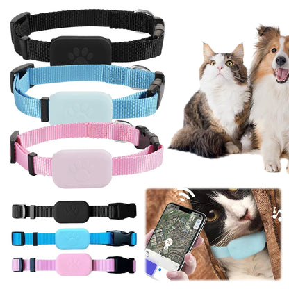 Pet GPS Tracker with Adjustable Collar Smart Pet Locator
