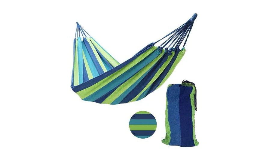 Portable  Hammock  Hanging Sturdy & Comfortable lTree Straps, Up to 440 l