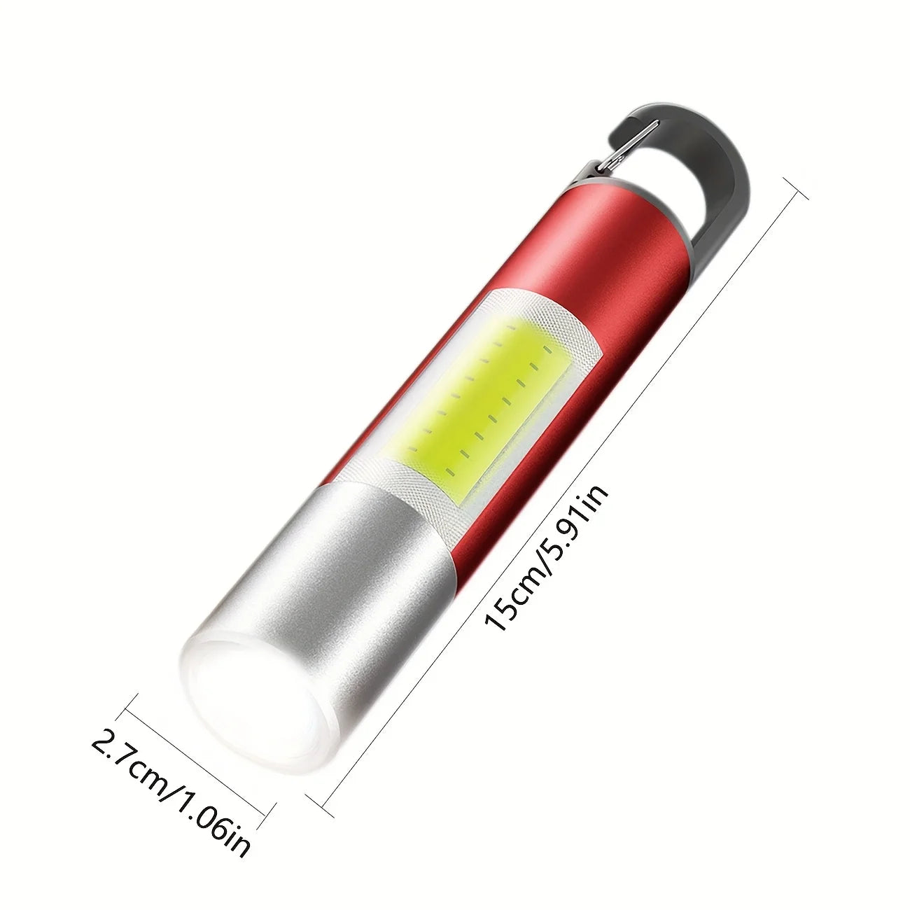 LED Super Bright Flashlight  Mini Portable USB Rechargeable