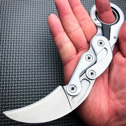 Pocket  Knife All-steel Claw Mechanical Paw Knives  Multi Tool  Camping