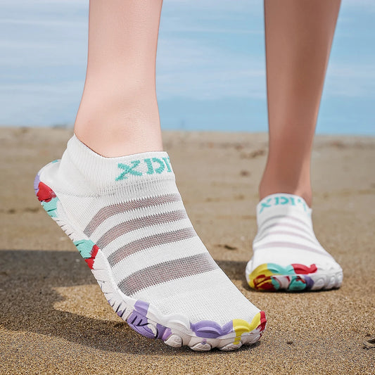 River tracing shoes for women, quick drying anti slip amphibious shoes,