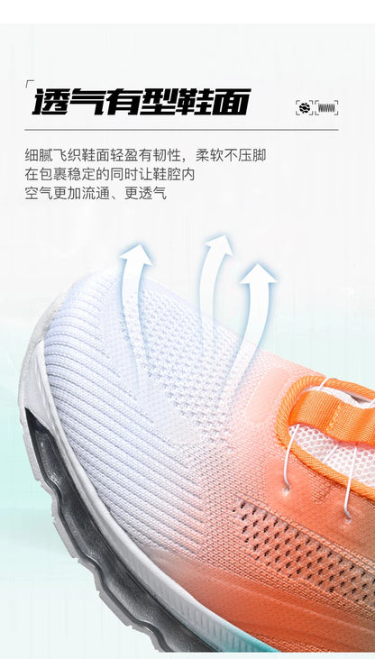 Men's shock-absorbing sports shoes, men's anti slip walking shoes, lightweight and breathable running shoes, sports and fitness