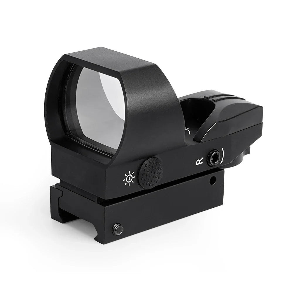 MINI Red Dot Sight Tactical Optics 20mm Rail Compatible Four Points of Change Hunting Riflescope for Glock