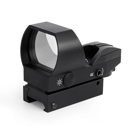 MINI Red Dot Sight Tactical Optics 20mm Rail Compatible Four Points of Change Hunting Riflescope for Glock