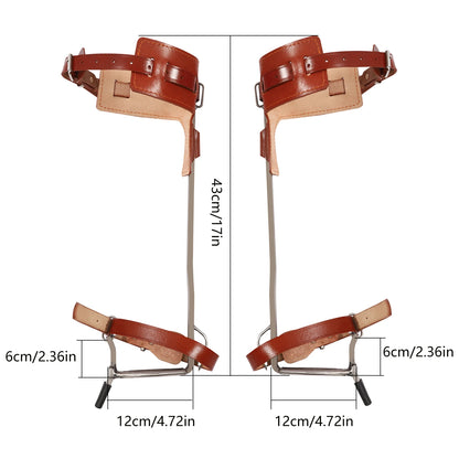 Tree Climbing Spike Gear Pedal Tool for Rock Climbing Tree Work Hunting Fruit Picking