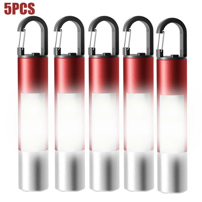 LED Super Bright Flashlight  Mini Portable USB Rechargeable