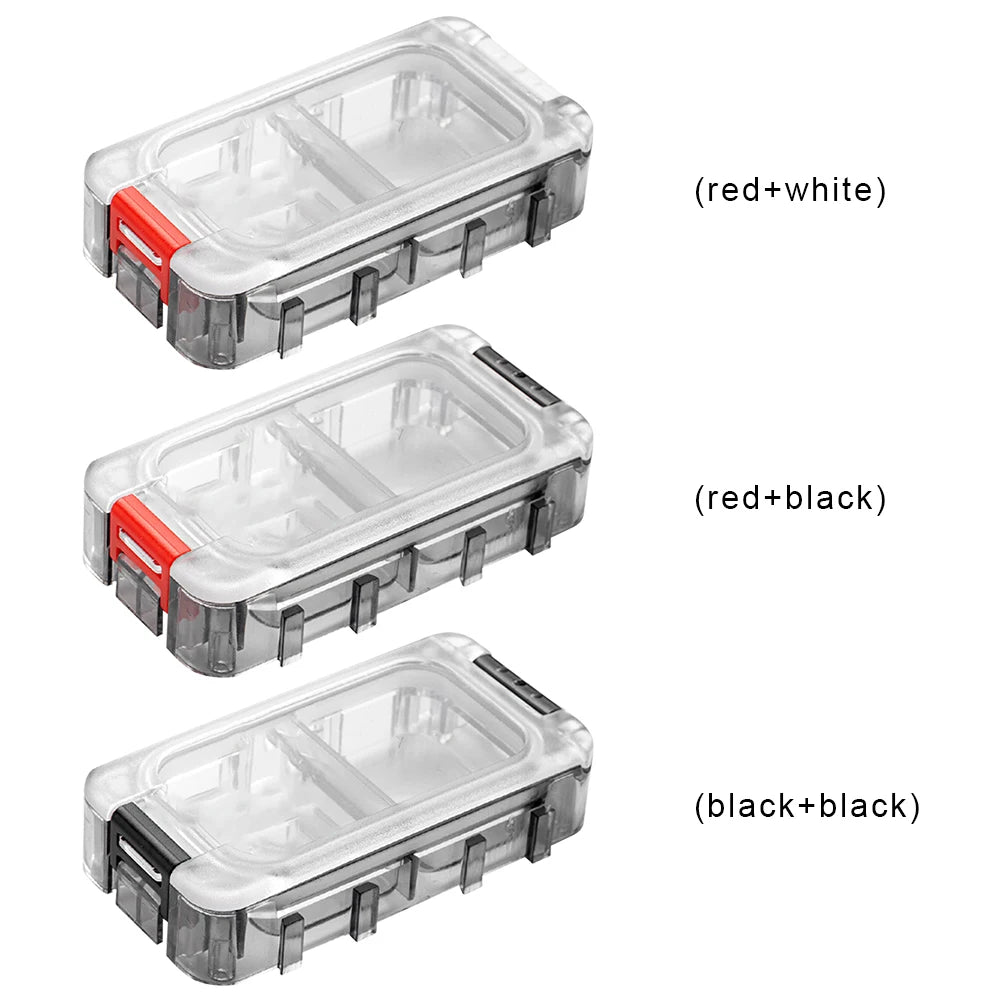 Fishing Tackle Box Waterproof Double Side Storage Container Accessories Organizer Case for Hook Lure
