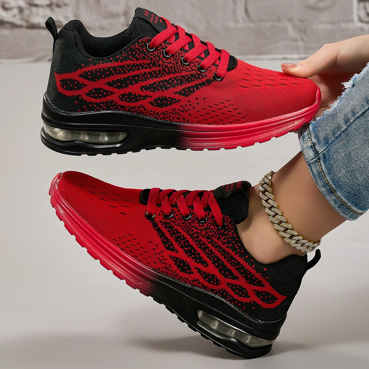 Sneakers for Women Orthopedic  Walking Shoes , Lightweight Casual Sneakers Air Running Shoes