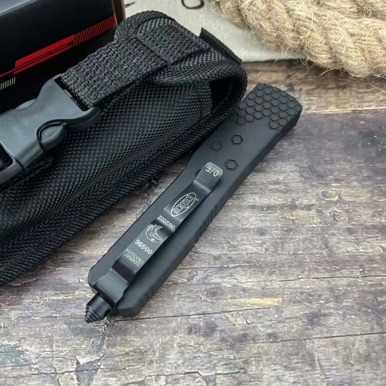 Hunting Pocket Knife 440C Blade Zinc Alloy Handle Utility Outdoor Knives