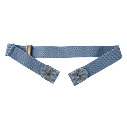 Elastic Belt Without Buckle Canvas Women Belt Stretch