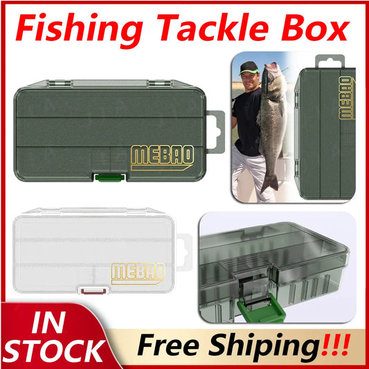 Fishing Tackle Box Large Capacity Waterproof Hook Storage Lure Bait Tray