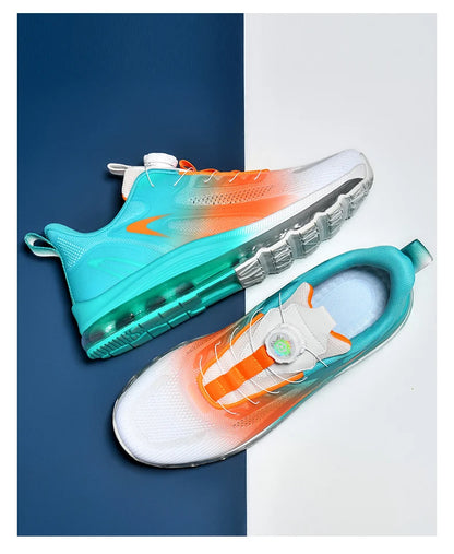 Men's shock-absorbing sports shoes, men's anti slip walking shoes, lightweight and breathable running shoes, sports and fitness