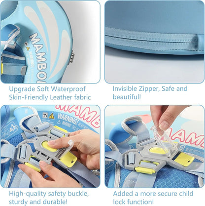 Float  Swim Float with Canopy Solid Infant Swim Trainer  3-24 Months