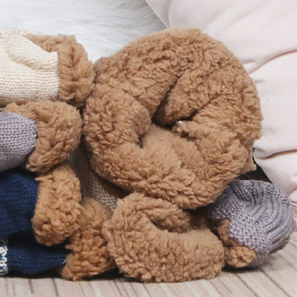 Men Women Winter Indoor Home Slippers Socks Non Slip Fuzzy Floor Socks Warm Thick Thermal Socks Soft for Christmas