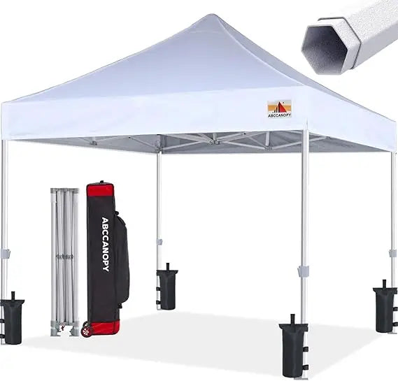 Commercial Pop Up Canopy Tent 10x10 Premium-Series, White