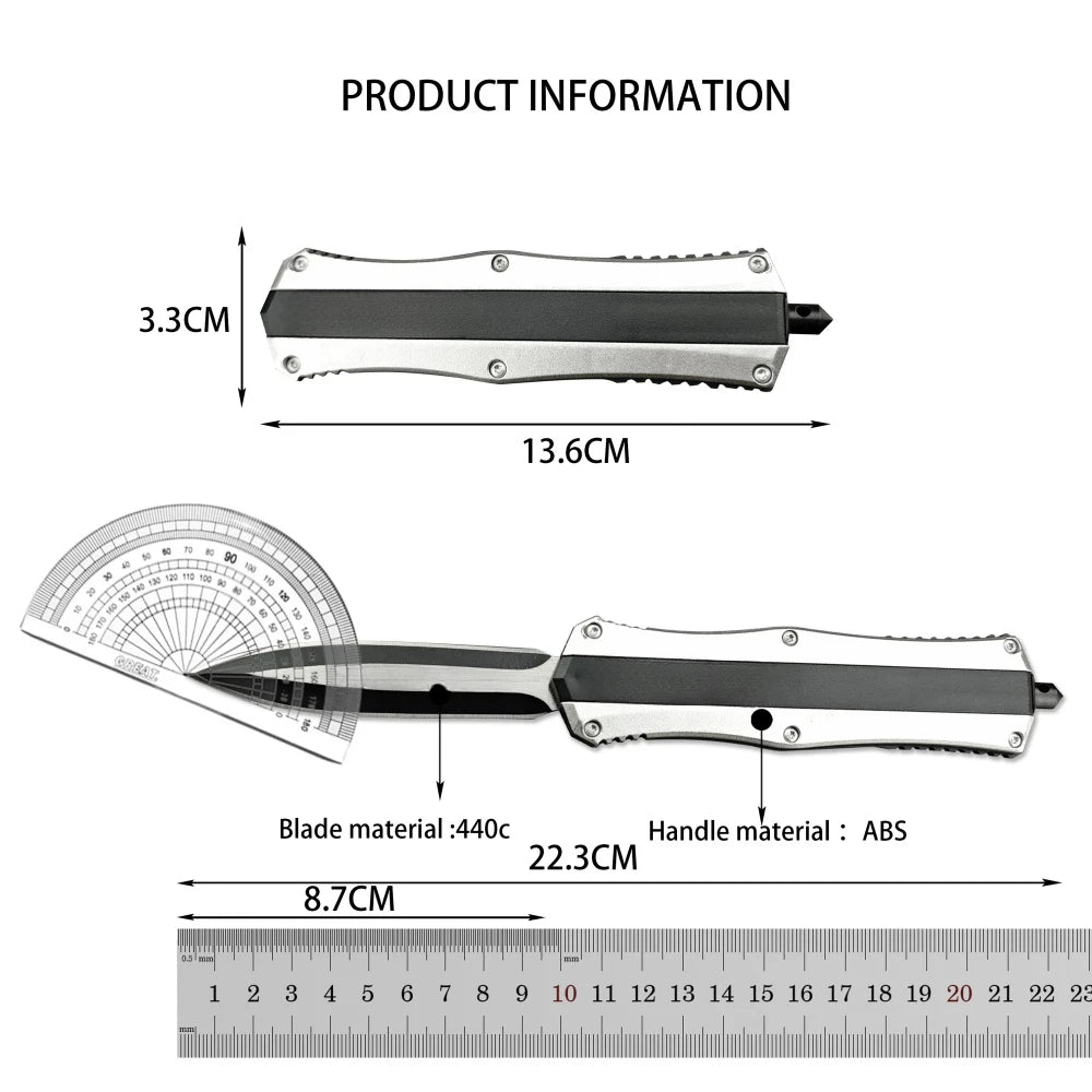 Tactical Knife Hunting Knife Camping Hiking Self-Defense Knife