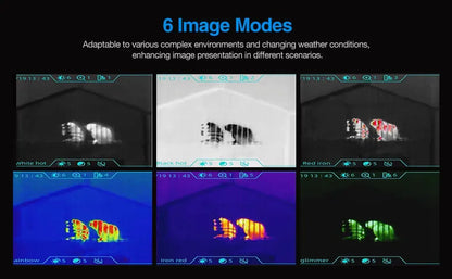 Thermal Imager Infrared Night Vision Aiming for Hunting Outdoor Adjustable Focus Infrared Thermal Camera Scope Riflescope