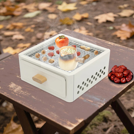 Square Tabletop Barbecue Stove, Outdoor Barbecue Grill