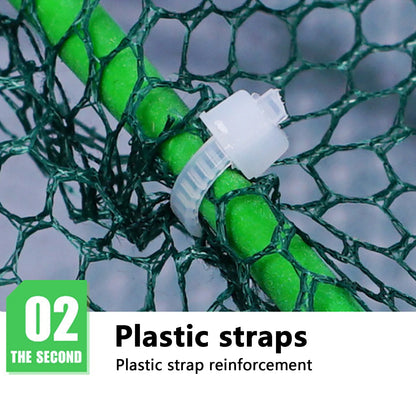 Folding cage new style fishing trap f shrimp crayfish crab fishing net nylon material