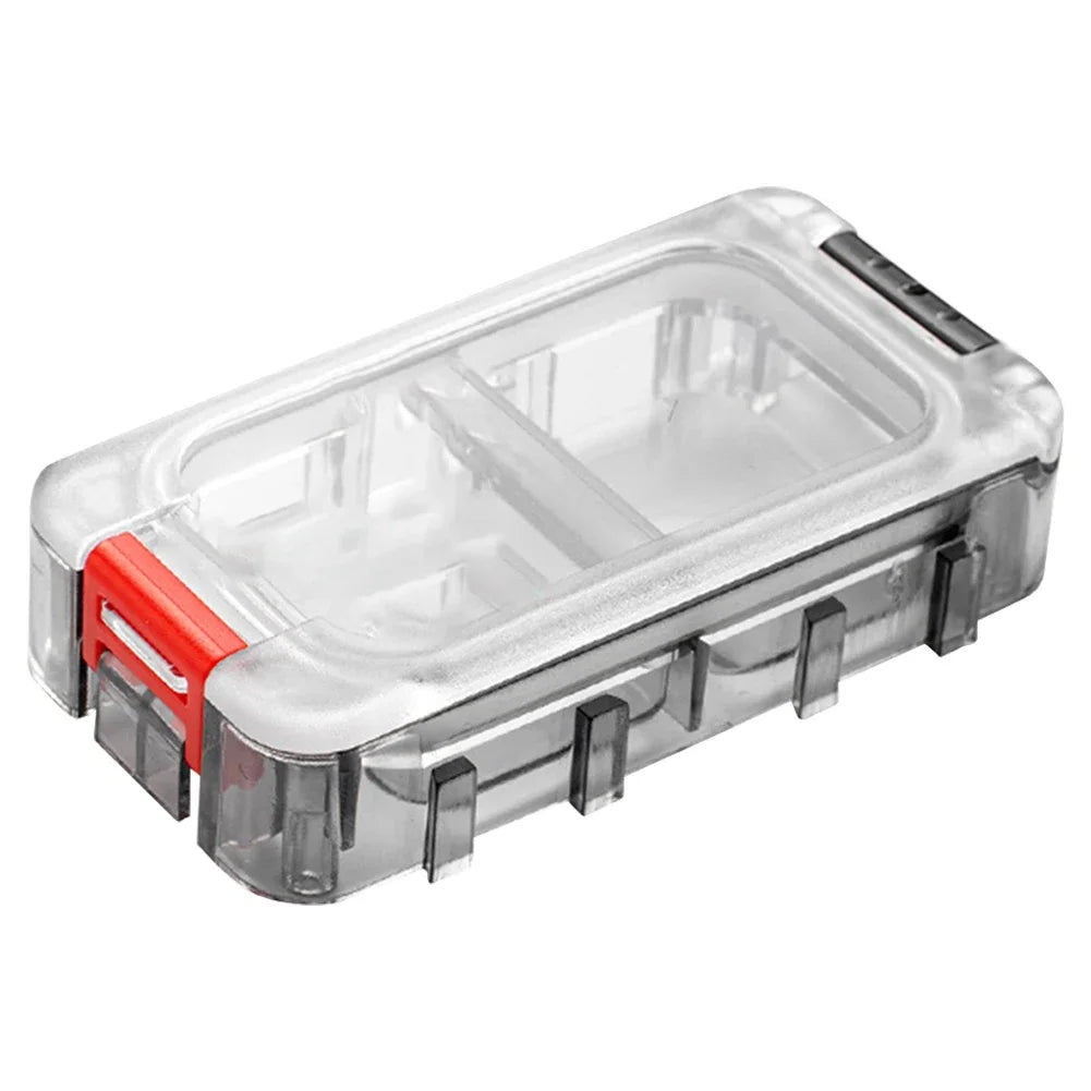 Fishing Tackle Box Waterproof Double Side Storage Container Accessories Organizer Case for Hook Lure