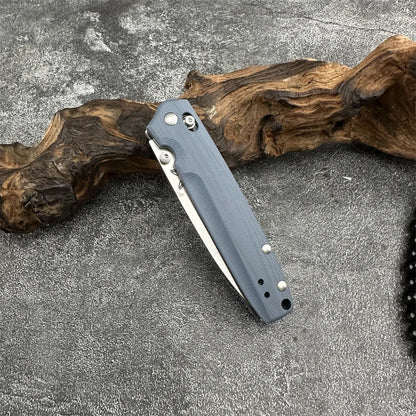 Folding Knife Steel Blade  Hunting Knife Camping Hiking Portable Fruit Knife  Tool