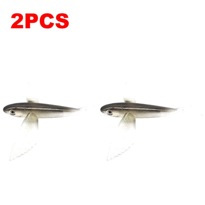 1-10PCS Fishing Lure Bait Soft Bait Tuna Lures Pink Trolling Bird Shaped Teaser For Fishing Tackle