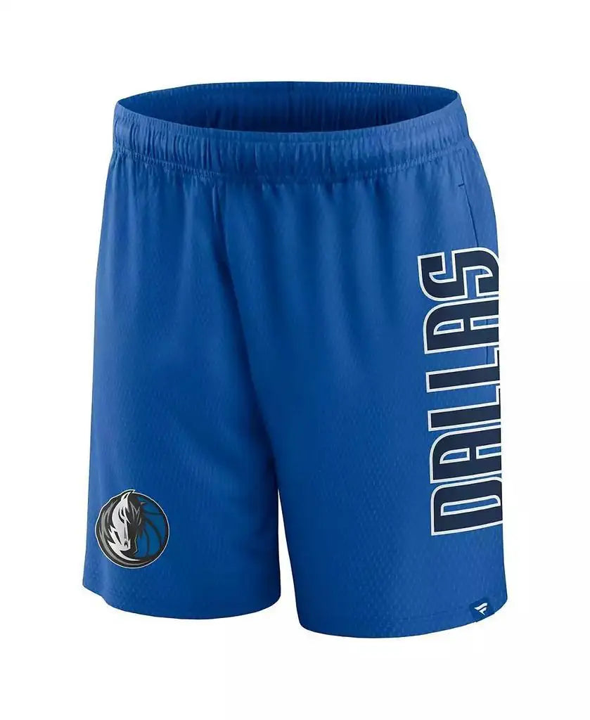 Fanatics | Men's Blue Dallas Mavericks Post Up Mesh Shorts