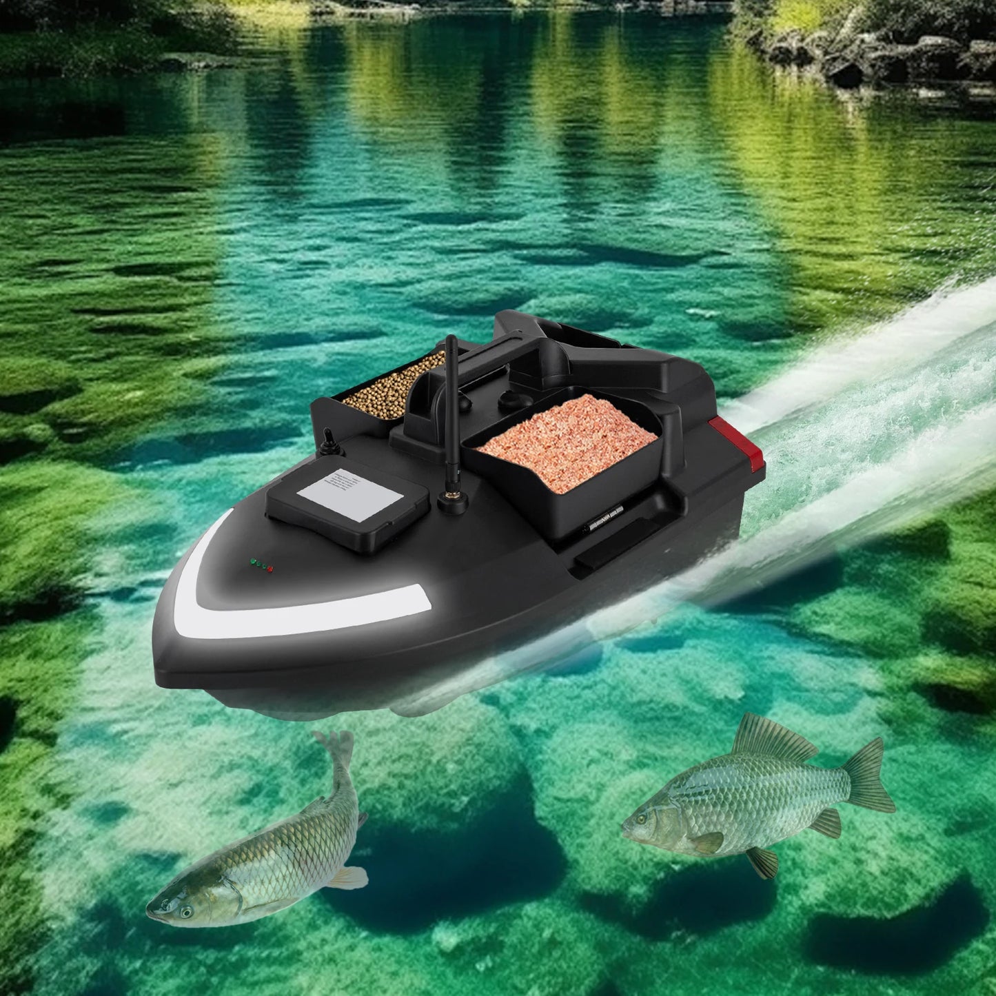 Gps Fishing Bait Boat Remote Control For Fishing