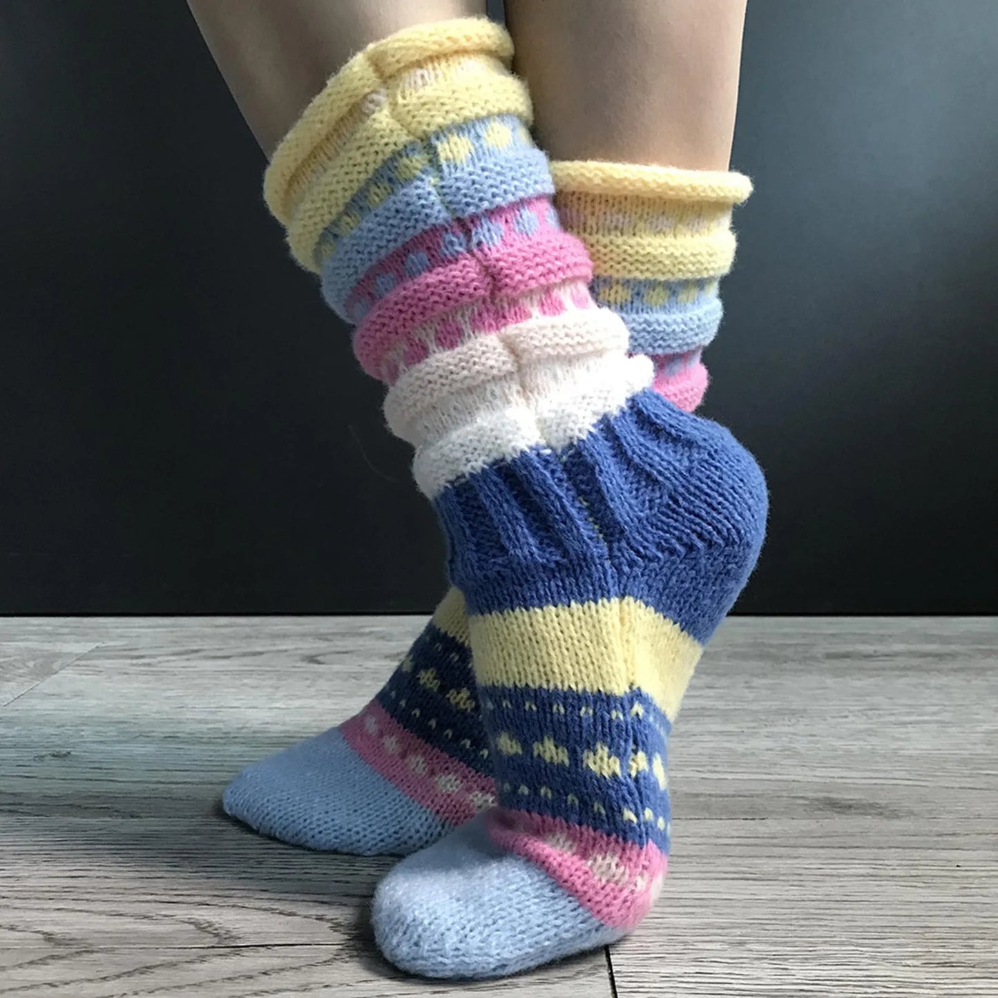 Winter Thread Socks Washable Anti-Freezing Thermal  Suitable for Indoor and Outdoor