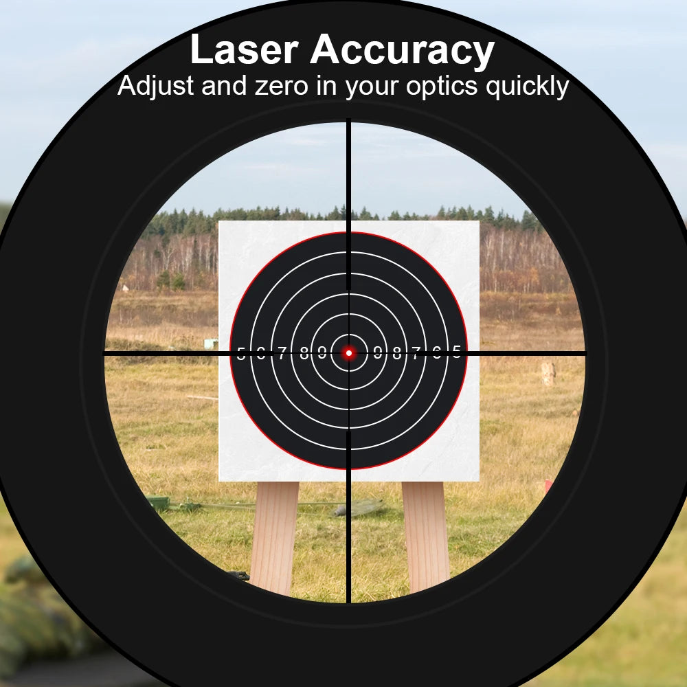 Laser Collimator Sight Kit for Rifle & Pistol Parallel Calibration Hunting Point Sight Suitable for Full Caliber