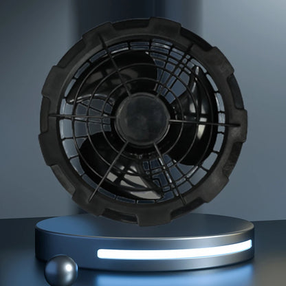 Summer Sport Fan Air Condition Cool Man Woman Outdoor Vest Clothes Jacket Sun Windbreaker Fishing