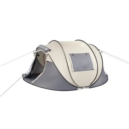 Camping Tent  3-4 People  Polyester Fabric 110.24*39.37*47.24 inch