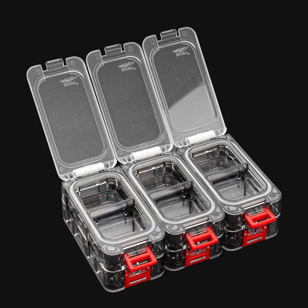 Fishing Tackle Box Waterproof Double Side Storage Container Accessories Organizer Case for Hook Lure