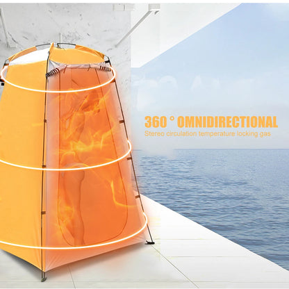 Portable Privacy Shower Outdoor Waterproof Changing Room Shelter for Camping Hiking Beach Toilet Shower Bathroom