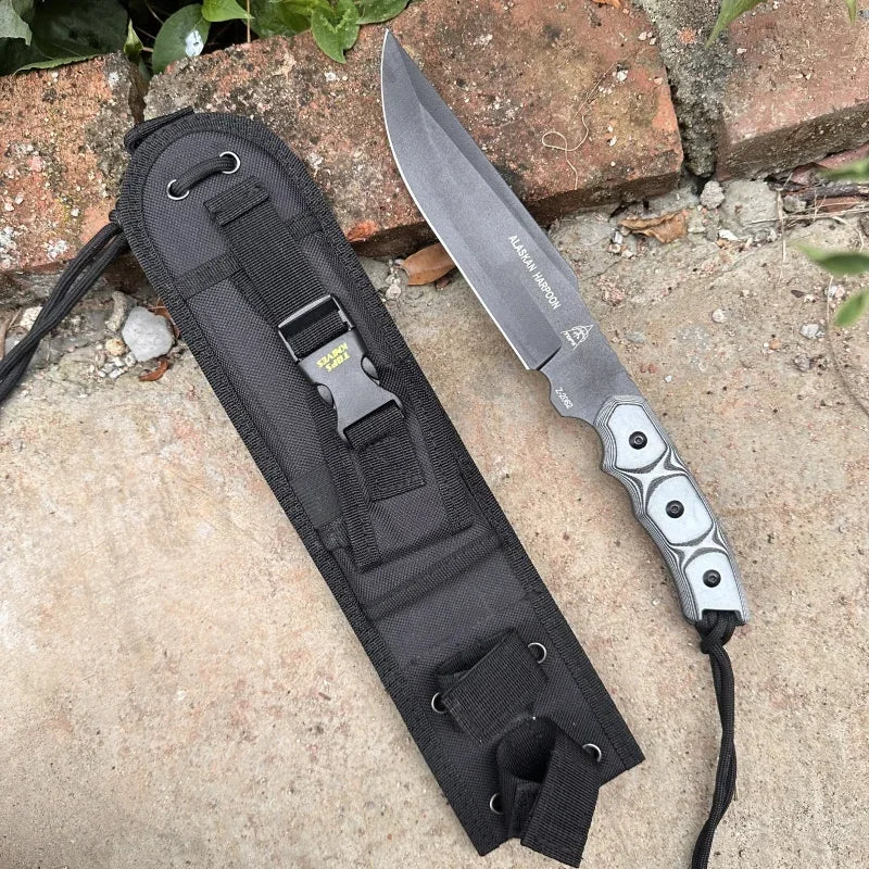 High-end fixed blade outdoor hunting Camping Hiking pocket Knife