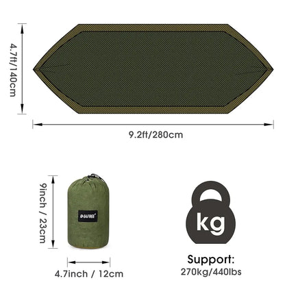 Large Camping Hammo With Mosquito Net 2 Person